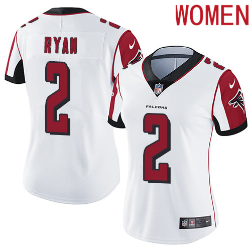 2019 Women Atlanta Falcons #2 Ryan white Nike Vapor Untouchable Limited NFL Jersey